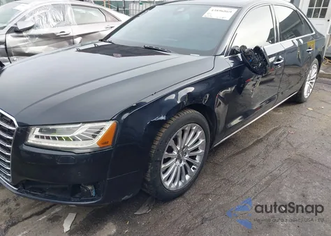 2016 Audi A8 L 3.0T from USA, damaged, VIN WAU34AFD4GN008159